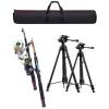 LOUYENOUS Camera Tripod Carry Bag Oxford Cloth Camera Tripod Carry Bag with Foam Padding for Travel Light Stand Monocular Fishing Rod(80cm)(80cm) view 3
