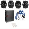 Audiosavings Bundle: (2) Pair Kicker 43DSC6804 6x8 200W Car Speakers Bundle with Rockville RXA-F1 1600W 4-Ch Amp, Amp Installation Wiring Kit (2) RCA's & (2) Speaker Wire Harness Connector (6 Items) view 1