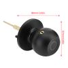 TOPINCN Smart Door Knob Fingerprint Lock, App Control, Emergency Keys, Ideal for Bedroom, Office (Black) view 2