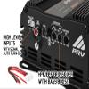 PRV Audio MDX1800.1 1 Ohm Mini Car Audio Amplifier 1 Channel 1800 Watts RMS Ultra Compact Full Range Monoblock Class D Amp for Powersports, Motorcycles, ATV, for High Power Loudspeaker Systems view 3