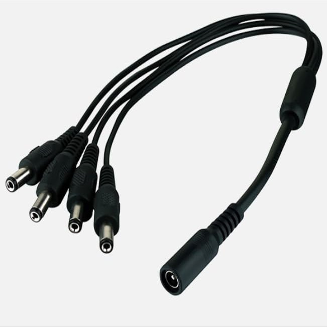 LTA2011 DC Power Splitter, 1 Female to 4 Male