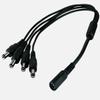 LTA2011 DC Power Splitter, 1 Female to 4 Male view 1
