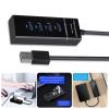 Compactly 4 Port USB Hubs USB Expander for Desktop Laptop Enables Fast Data Transfer and Device Charging Adapter view 2