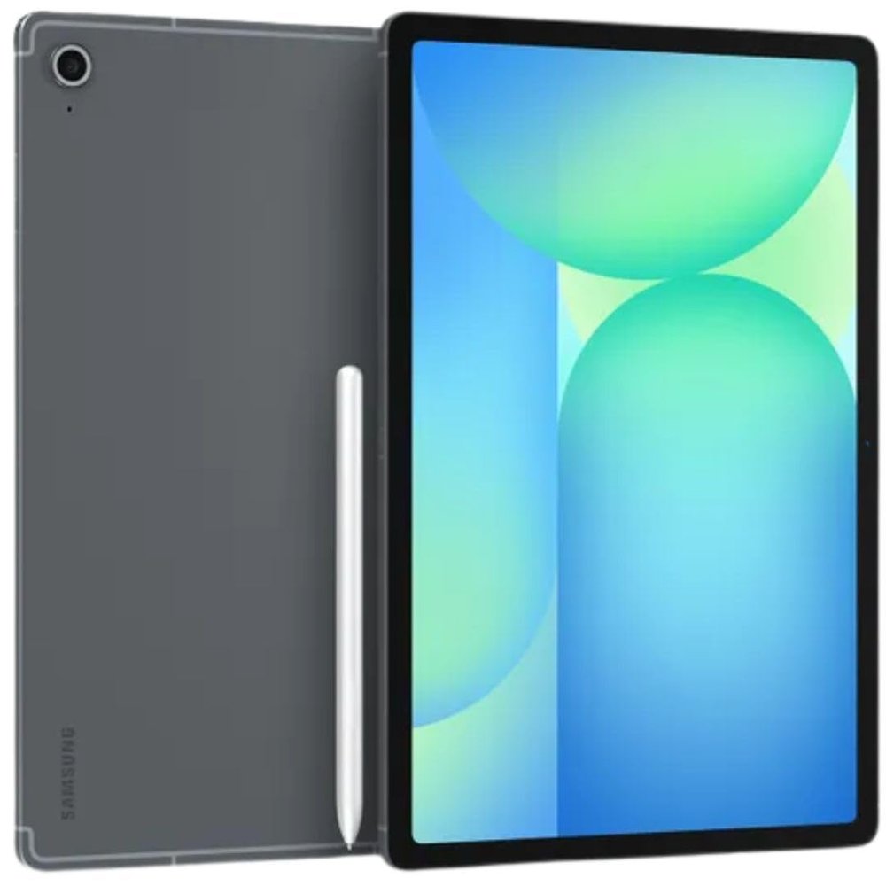 Samsung Galaxy Tab S10 FE w/S-Pen | 128GB, 8GB RAM, Wi-Fi Only | 10.9 LCD, WiFi 6E Android 15 Tablet, 4K Camera | International Model X520 | 25W Fast Charger Bundle (Gray)