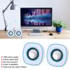 LICAEVEY Computer Speaker, Mini USB / 3.5mm Audio Jack Stereo Speaker for Desktop Computer Laptop Phone MP3 MP4 view 3