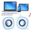 LICAEVEY Computer Speaker, Mini USB / 3.5mm Audio Jack Stereo Speaker for Desktop Computer Laptop Phone MP3 MP4 view 4