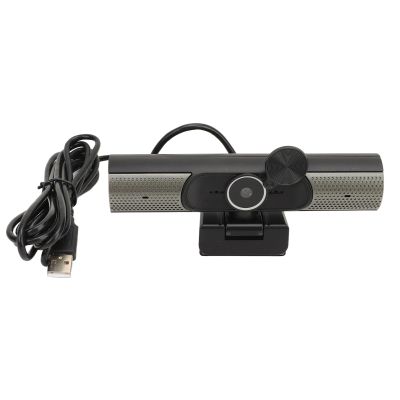 2K 30fps USB Webcam with Microphone, Wide Angle Auto Focus, HD Computer Camera for Video Conference, Live Streaming, Studying, Plug and Play, Dual Noise Reduction