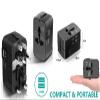 Universal Travel Adapter, European Travel Plug Adapter & International Power Adapter with Voltage Converter US to Europe  Universal Power Adapter Worldwide Travel Essentials view 3