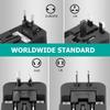 Universal Travel Adapter, European Travel Plug Adapter & International Power Adapter with Voltage Converter US to Europe  Universal Power Adapter Worldwide Travel Essentials view 4
