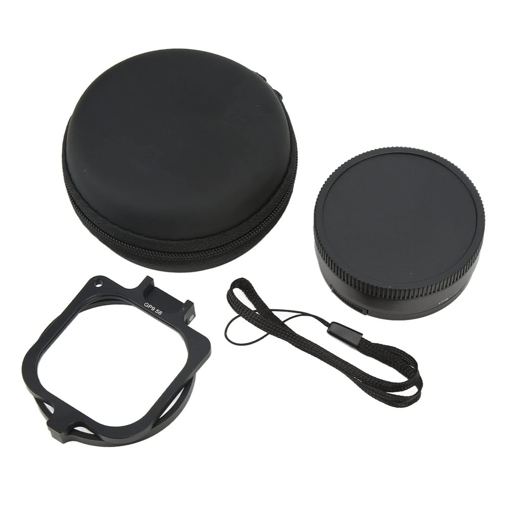 Nutriess 58mm Red Filter Action Camera Diving Filter 16X Macro Close Up Lens HE RO 9 Sports Camera Enhanced Underwater Photography