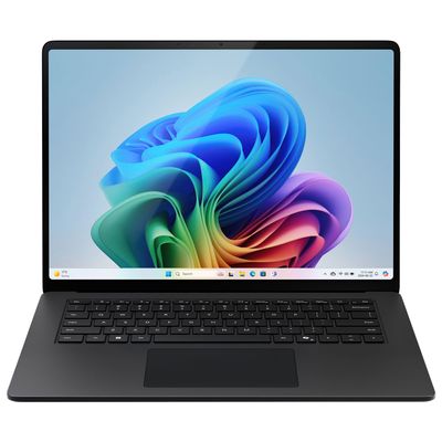2024 Microsoft Surface Laptop 7th Edition, Copilot+ PC, 15in Snapdragon X-Elite 32GB RAM 1TB SSD Win 11H Black (Renewed)