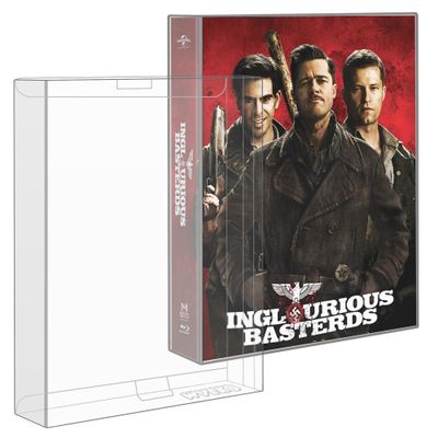 MALKO 10 Pack Premium Steelbook Protector Case Compatible with Manta Lab Full Slip, Lenticular & Double Lenticular Steekbooks