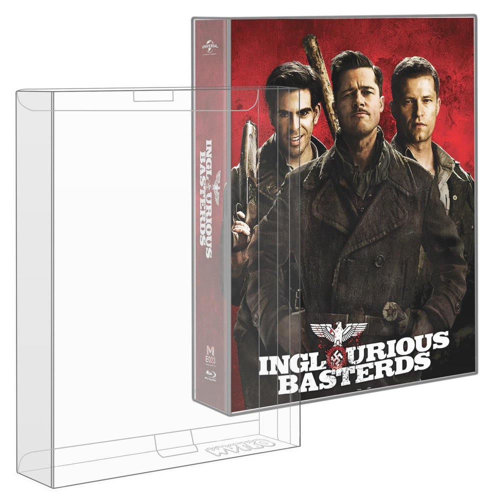 MALKO 10 Pack Premium Steelbook Protector Case Compatible with Manta Lab Full Slip, Lenticular & Double Lenticular Steekbooks