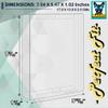 MALKO 10 Pack Premium Steelbook Protector Case Compatible with Manta Lab Full Slip, Lenticular & Double Lenticular Steekbooks view 2