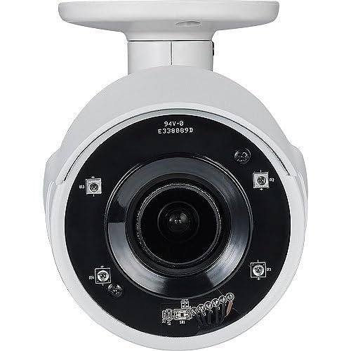 P5R8852E2 5MP IR Bullet IP Camera, 2.8mm Fixed Lens, NDAA Compliant, White