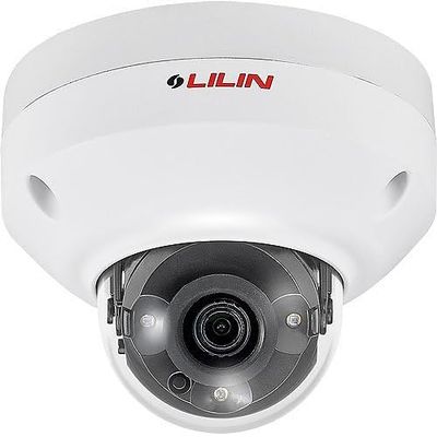 P5R6352E2 5MP IR Vandal Resistant Dome IP Camera, 2.8mm Fixed Lens, White