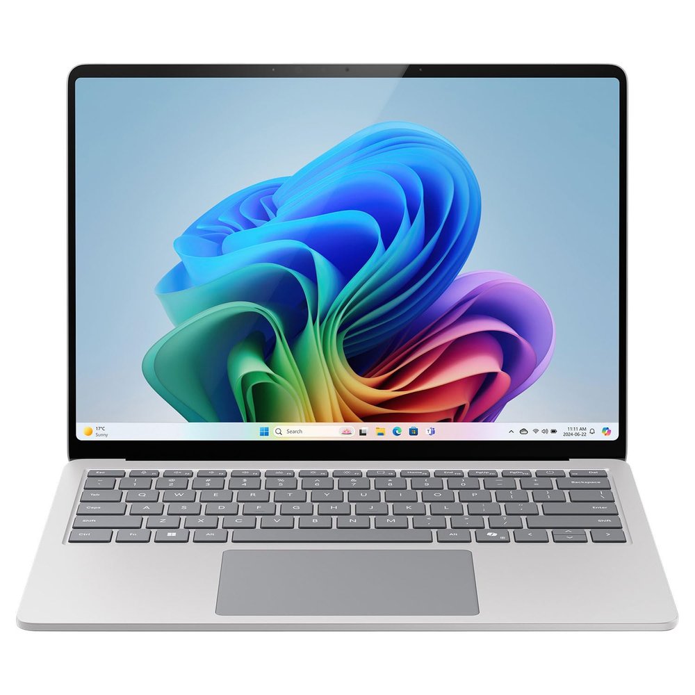2024 Microsoft Surface Laptop 7th Edition, Copilot+ PC, 13.8in Snapdragon X-Elite 16GB RAM 1TB SSD Win 11H Platinum (Renewed)