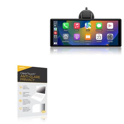 BoxWave Screen Protector Compatible with Lamtto RC16 (9.26 in) - ClearTouch Anti-Glare Privacy (2-Pack), Privacy Screen Protector Flexible Film Anti-Glare