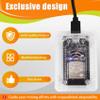 MARALANG BTC Miner Solo Lottery Miner 55KH/S Bitcoin BTC Miner Asic Mining Low Power with Acrylic Case for Home view 4