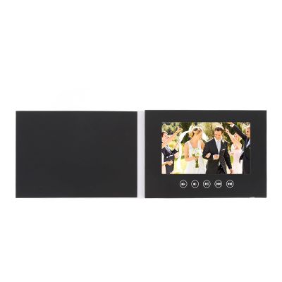 Greeting Card 720P HD LCD Color Screen Video Brochure for Wedding Anniversary Events (KIMISSdau92sg3zp-13)