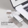Personalized Swivel OTG USB Flash Drive with Gift Box, 100 Pack Versatile Pen Drive with Dual USB Connector, Custom Logo for Events, Giveaways and Promotional Use (2, GB) view 2