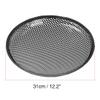 Edinstry Car Universal Audio Speaker Subwoofer Metal Waffle Grill Cover Black Protector with Rubber Edge and Clips 12 Inch view 3