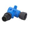 Bnineteenteam 90 Degree Elbow Terminator, for NMEA2000 90 Connector M 12 5 Pin IP67 Water Proof 90 Degree Elbow Connector for Lowrance Networks view 2