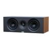 ELAC Debut 3.0 DC53-WN Center Channel Speaker, Walnut - 1 Aluminum Dome Tweeter & Dual 5.25 Aramid Fiber Woofers - 2-Way Bass Reflex - 57Hz to 38KHz Response view 1