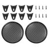 Edinstry 2pcs Car Speaker Grill Cover Mesh Protector Car Speaker Cover Woofer Subwoofer Grill 10 Inches view 1