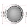 Edinstry Car 5 Speaker Grille Cover Car Auto Stereo Accessory Mesh Trim Round Subwoofer Grille Horn Protective Guard Silver Tone view 4