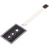1x3 Matrix Array Membrane Switch Keypad 3 Keys Keyboard 1 * 3 Keys Display Switch Control Panel for DIY New 2025 for Arrival High for Quality view 1