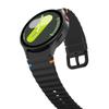 Lamshaw Compatible for AT&T AmiGo Jr Watch Bands, New Silicone Woven Line Adjustable Replacement Strap Compatible for amiGo Jr Watch (3 Pack-Black+White+Pink) view 3