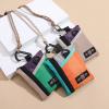 Compatible with JBL Endurance Peak 3 Portable Bluetooth Earphone Storage Pouch with Lanyard -Stylish Color - Block Design, Ideal for On - The - Go Protection and Easy Carrying (Khaki Lion Dance) view 3