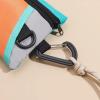 Compatible with JBL Endurance Peak 3 Portable Bluetooth Earphone Storage Pouch with Lanyard -Stylish Color - Block Design, Ideal for On - The - Go Protection and Easy Carrying (Khaki Lion Dance) view 4