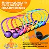 GDBOMA Kids Headphones Bulk for School Classroom 16 Pack Students Children Boys Girls Teen Adult 3.5mm Jack Multi Color view 4