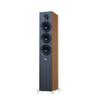 ELAC Debut 3.0 DF53-WN Floorstanding Speaker, Walnut (Each) - 1 Aluminum Dome Tweeter, 5.25 Aramid Fiber Midrange & Dual 5.25 Aramid Fiber Woofers - 3-Way Bass Reflex - 38Hz to 38KHz Response view 1