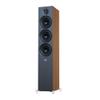 ELAC Debut 3.0 DF63-WN Floorstanding Speaker, Walnut (Each) - 1 Aluminum Dome Tweeter, 6.5 Aramid Fiber Midrange & Dual 6.5 Aramid Fiber Woofers - 3-Way Bass Reflex - 31Hz to 38KHz Response view 1