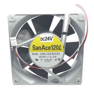 109L1224H102 DC24V 0.21A 3-Wire Inverter Cooling Fan 120x120x38mm 12cm