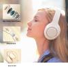 YYTSGG Wireless Headphones Bluetooth, Foldable Over Ear Headphones, Hi Fi Stereo Headphone Built in Mic for phone/TV/PC/MP4/Home/Office (Blush) view 3