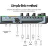 X10 Computer Mobile Phone Live Sound Card with 48V XLR OTG Port Interface Mixer Recording view 4