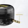 WEISUYUUS 3.5mm Speakers ABS Enhances Sound Speakers Amplifiers Portable for Phone Tablet Laptop White/Blue/Black view 4