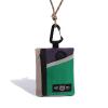 Compatible with JBL Endurance Peak 3 Portable Bluetooth Earphone Storage Pouch with Lanyard -Stylish Color - Block Design, Ideal for On - The - Go Protection and Easy Carrying (Green Lion Awakening) view 1