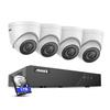ANNKE H500 3K PoE Security Camera System, 4X PoE Camera with 2.8MM Lens Wide Angle, H.265+ 8CH 6MP NVR with 1TB HDD, Color Night Vision, Plug & Play, IP67 Weatherproof, Remote Monitor view 1