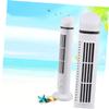 Angoily 3pcs Mini Usb Cooling Fan with Light Silent Tower Fan for Home Office Multi-function Desk Accessory for Bladeless Design for Safety for Families with Boys and Girls and Elderly view 4