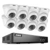 ANNKE 2MP Security Camera System, 8CH 3K Lite H.265+ Surveillance DVR with 8X 1080P White CCTV Wired Turret Cams, AI Human/Vehicle Detection, IP66, 100ft Night Vision, Smart Playback, NO Hard Drive view 1