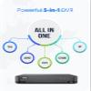 ANNKE 4K 16CH DVR for Security Camera, H.265+ 16 Channel Hybrid 5-in-1 Surveillance Digital Video Recorder, AI Human/Vehicle Detection, Compatible with Alexa, Easy Remote Access, 2TB Hard Drive Disk view 4
