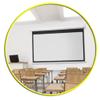 BEWEGNLNHK Manual Pull Down Movie Screen 60" 72" HD Projection Screen, Retractable Projector Screen, Projection Screen with Auto Locking for Home Office Meeting Cinema(60In 4:3) view 1