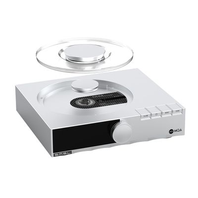 SMSL PL200T CD Player MQA-CD Transport Clock Input Output P.A.S.S. System Optical coaxial AES I2S Output /CD Player Input with Remote Control