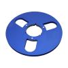 1/4 10.5 Inch Empty Tape Reel, 3 Hole Aluminum Alloy Takeup Reel for NAB Reel to Reel Tape Recorder, Precision Machine Parts, Sturdy and Dependable (Blue) view 1