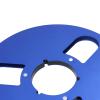 1/4 10.5 Inch Empty Tape Reel, 3 Hole Aluminum Alloy Takeup Reel for NAB Reel to Reel Tape Recorder, Precision Machine Parts, Sturdy and Dependable (Blue) view 4